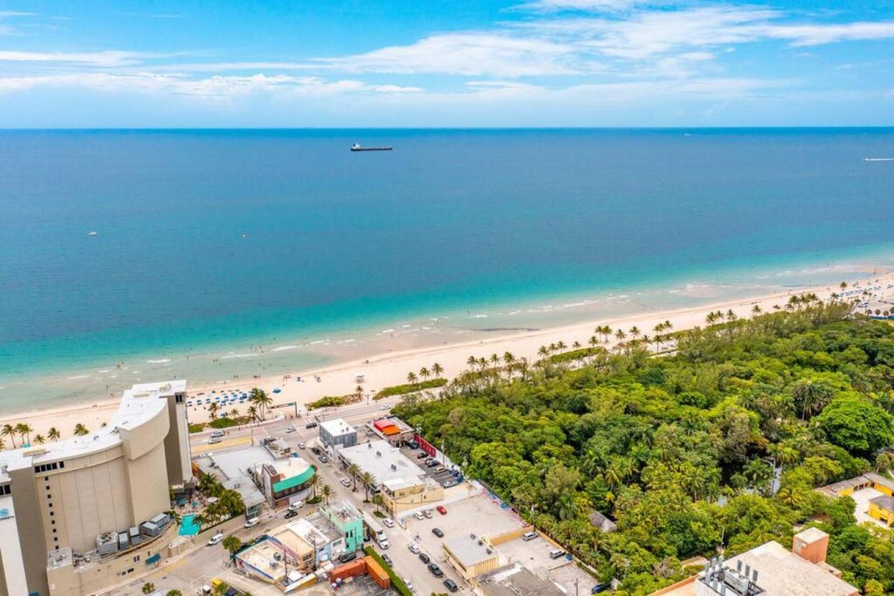 The Purple Pelican Beachfront With Ocean Balcony Unit 3 Φορτ Λόντερντεϊλ Εξωτερικό φωτογραφία